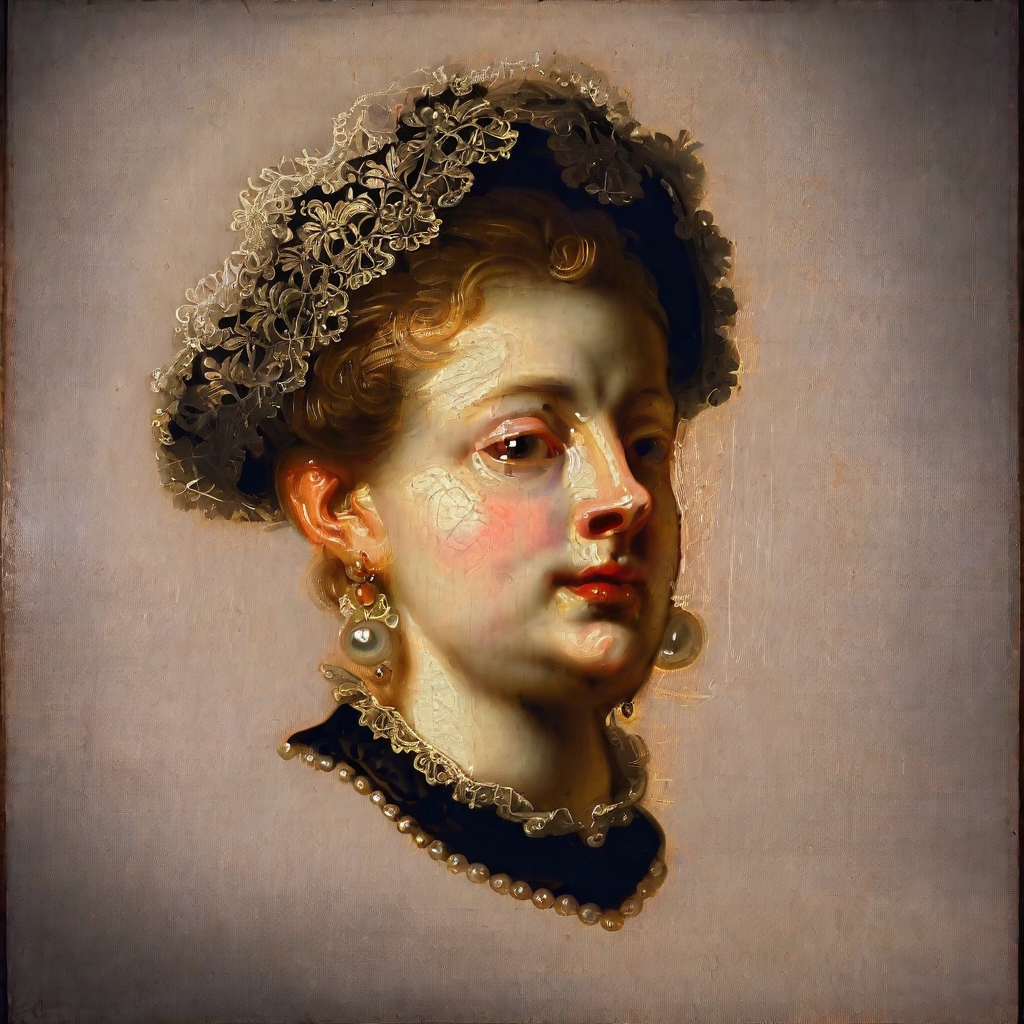 11569-3569014459-Baroque,Rubens,portrait,oil painting,17th century,woman,headshot,ornate headpiece,pearl earrings,lace collar,black dress,pensive.png
